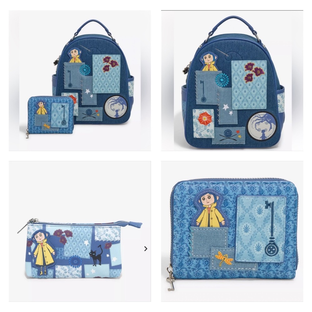 Bioworld Coraline Patchwork Denim Complete Set